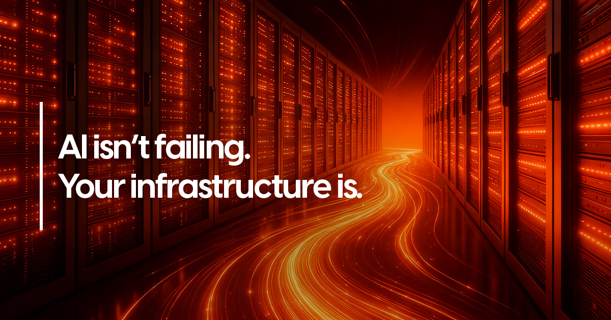 Agentic AI communication infrastructure — a visual cover for the IZZI AI perspective article.